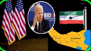 Joe Biden Oo U Soo Jeestay Dhanka Somaliland Iyo Dagaalka Ka Socda Ethiopia Oo Gudoomiye Faysal