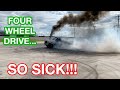 4X4 BURNOUTS!!!!! The Burnout Truck Is Getting ROWDY!!! Also Spectator Drags at The Freedom Factory!