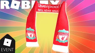 (On Mobile) NEW PROMO CODE FOR THE LIVERPOOL FC SCARF | Roblox screenshot 4