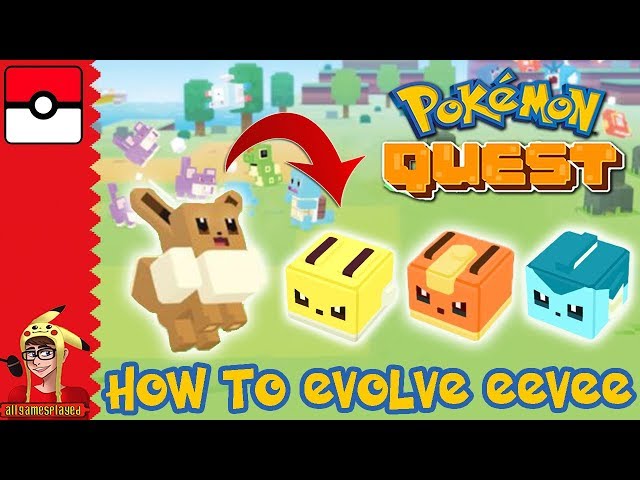 How to evolve Eevee in Pokémon Quest