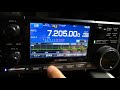 Icom IC-R8600 sur 40 mètres LSB test NR et Notch