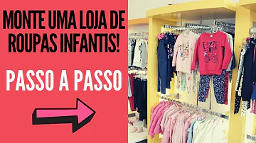 O que preciso para vender roupa de criança?