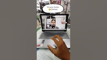 Best Feature Privacy Sutter Camera Live Demo #laptop #lenovo #trending #shorts