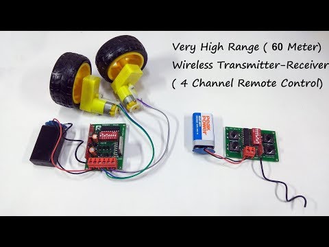 long range rc transmitter and receiver