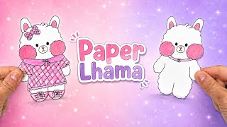 Como fazer Paper Lhama (MUITO FÁCIL)! 