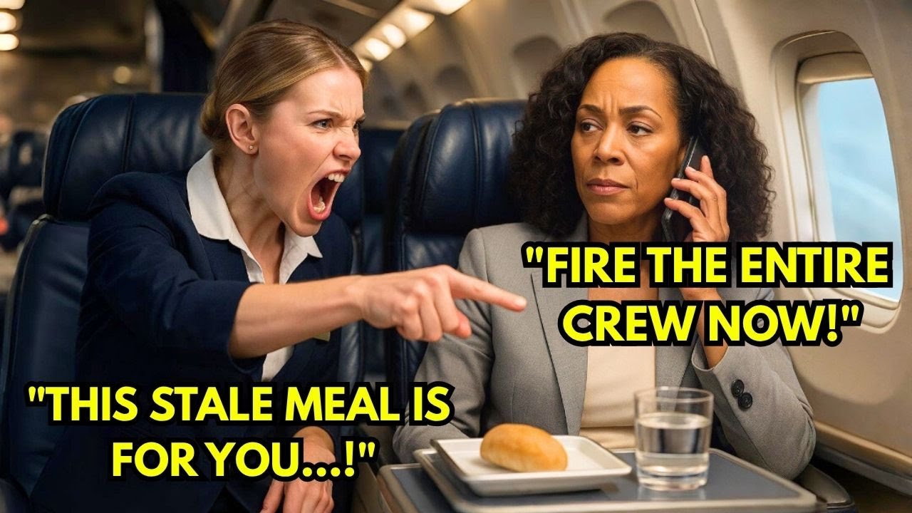 Black CEO Gets Served Bad Food In First Class, With One Call — 5 Minutes Later, She Owns The Airline