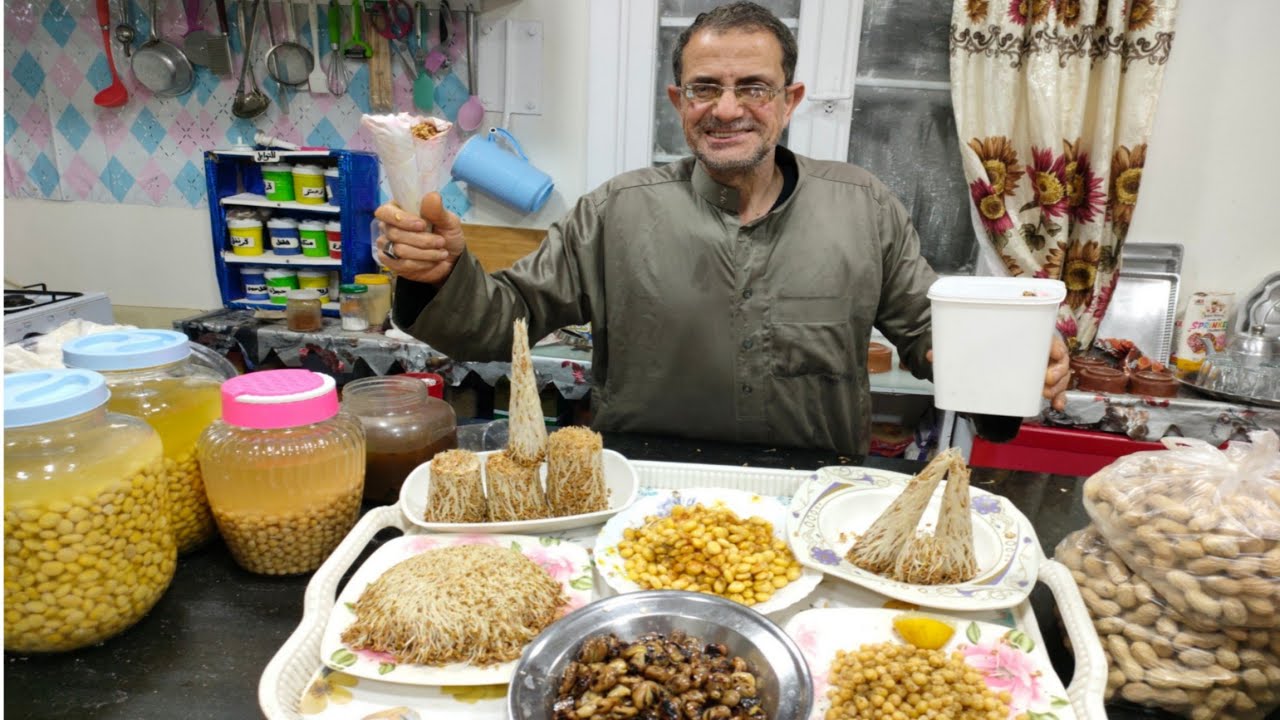 تسالي العيد 🥳طريقة عمل الحلبة المنبتة و حمص الشام و الترمس الحلو 😋👌