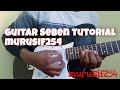 Seben Congolese guitar tutorial  guitar solo.how to play seben ©️2024.