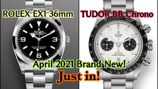 ✅☀️(cc)Breaking速報‼️出た‼️2021新型ROLEX Explorer124270,ExplorerⅡ226570,☀️TUDOR BB Chrono‼️