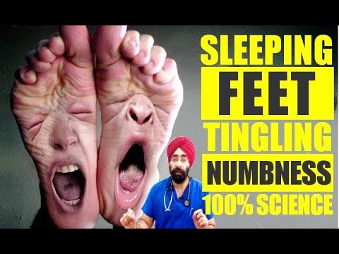 SCIENCE behind Sleeping Feet | TINGLING NUMBNESS | Loss of Sensation |100% Facts| ENG | Dr.Education