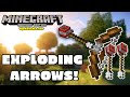 How To Make Explosive Arrows in Minecraft | Bedrock &amp; Java Command Block Tutorial (Updated 1.19+)