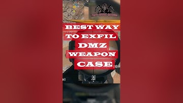 MW2 New Best Way to Exfil DMZ Weapons Case! #callofduty #mw2 #dmz #warzone2 #mw2shorts