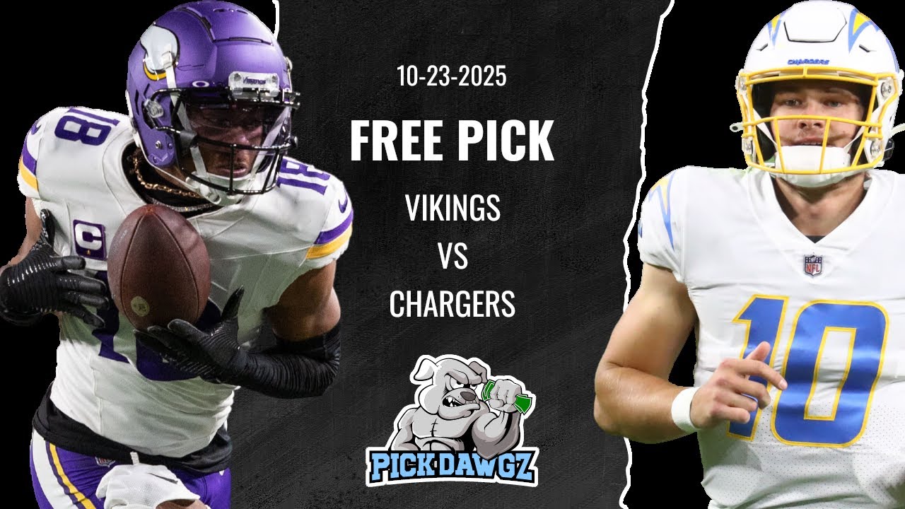 Minnesota Vikings против Los Angeles Chargers 23.10.25 Прогноз и прогноз на матч НФЛ | 8-я неделя...