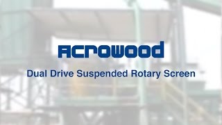 Acrowood | Dual Drive Suspended Rotary Screen