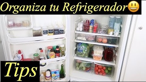 🛑Como Organizar Un Refrigerador Pequeño//Algunas Ideas Para Lograrlo🤗