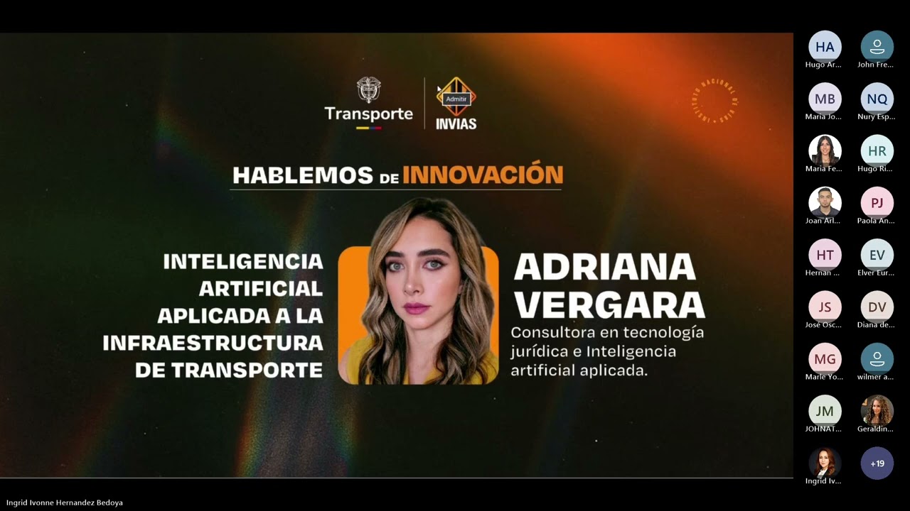 HABLEMOS DE INNOVACIÓN #7 Inteligencia artificial aplicada a la infraestructura de transporte