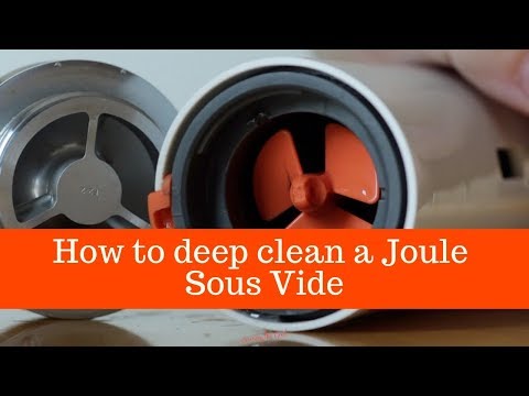 How to cleaning a sous vide immersion circulator | Chef Steps Joule