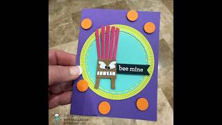 Make a Cute Monster with the Relaxing Waterside Dies! | Stampin’ Up! @StampingMom