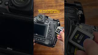 Do you know how many RAW photos a 4TB card can take on a Z9? over 151000!!!