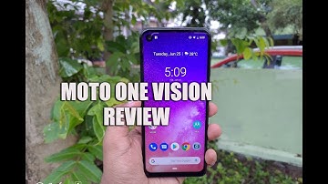 Moto One Vision Detailed Review - A Good Package!