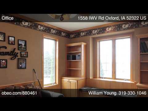 1558 IWV Rd, Oxford, IA home video tour