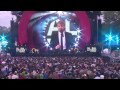 Global Citizen Festival: Michael Trainer presents Movement Award to Wilfrid Macena