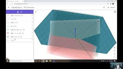 Math 1503- planes in R3