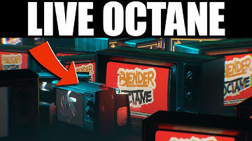 Playing in Blender Octane Daily Render