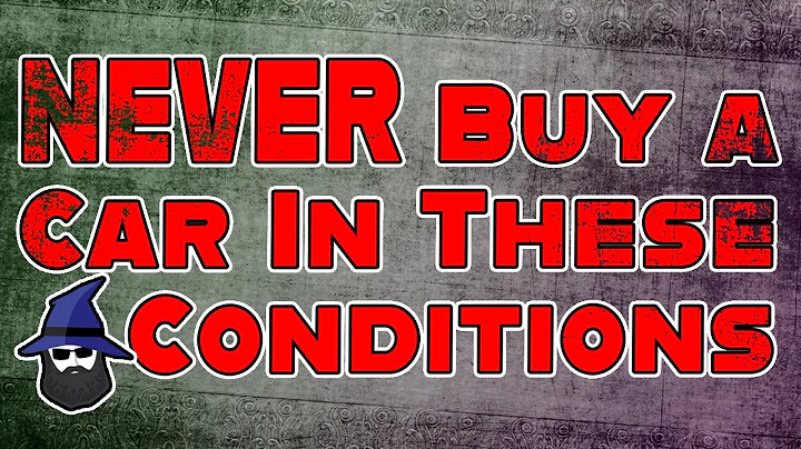 The CAR WIZARD Shares 8 SITUATIONS when you should NEVER Buy a Vehicle!
