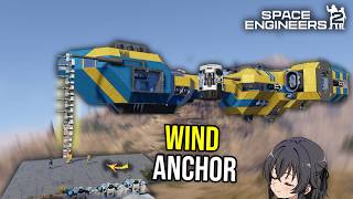 Ship Chain Anchor in Max Wind Speed, Space Engineers 2