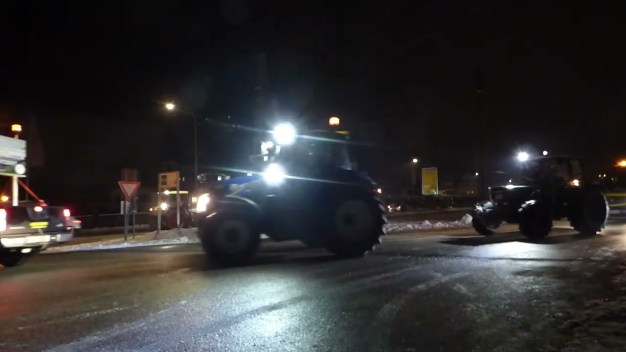 Bauerndemo  Sternfahrt Berchtesgaden - Bad Reichenhall