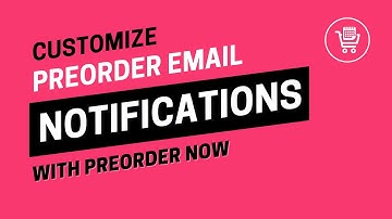 Customize Your PreOrder Emails Like a Pro! | Shopify PreOrder Now Tutorial