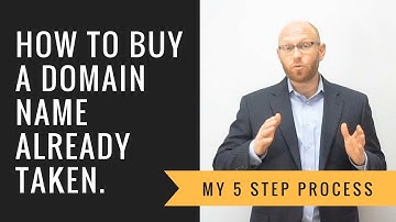 5 Step Process to Buying a Domain Name