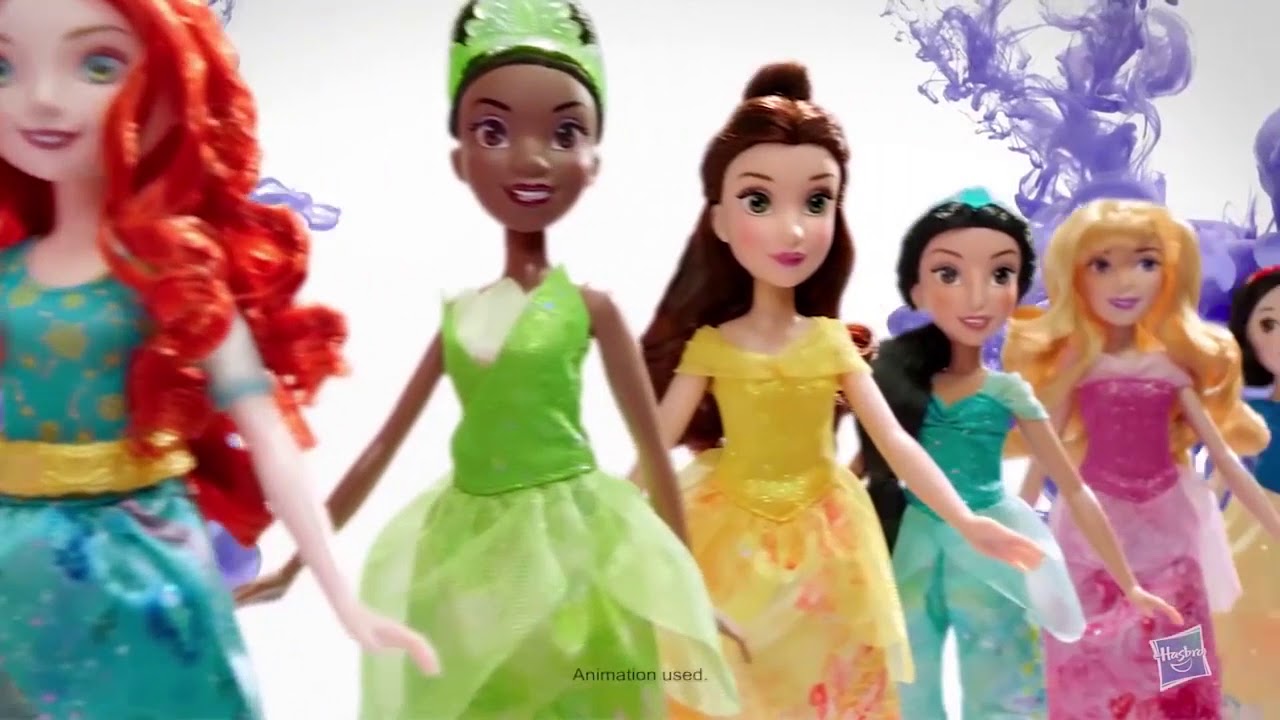 Disney Princess, Royal Shimmer Dolls YouTube
