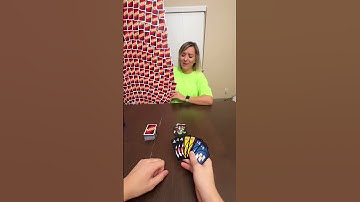 Thumbnail of UNO no mercy😢 Subscribe to me✌🏻😉 #funny #play #subscribe #follow #wow