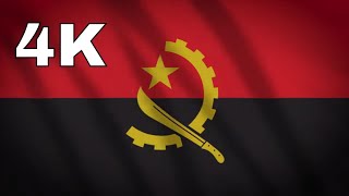 Angola Waving  Flag 4K ( Download Link )
