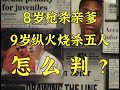 ❌8岁枪杀亲爹，9岁纵火烧杀五人，儿童杀手怎么判？