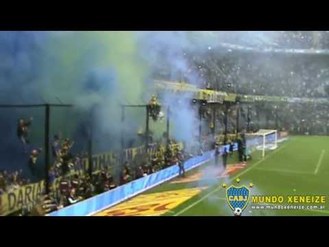 La fiesta de la hinchada de Boca /Boca 1 - River 1 /T.Final 2013