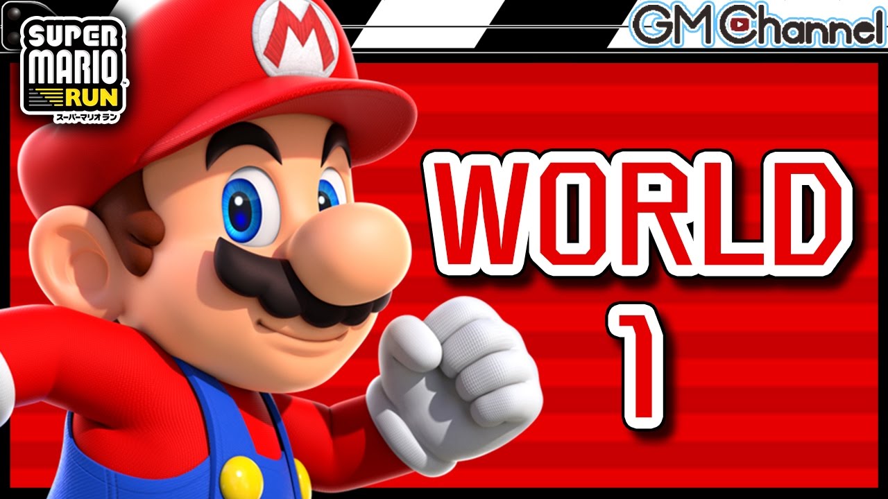 #1【スーパーマリオラン】みやこちゃんの癒しボイス実況 WORLD1【GameMarket】