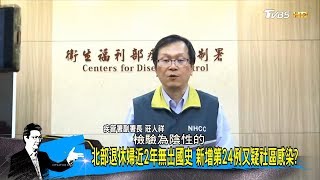 北部退休婦近2年無出國史 新增第24例又疑社區感染？ 少康戰情室 20200220