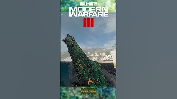 Serpentinite Camo on MCW! MW3!!#callofduty #masterycamo #mwz  #cod #interstellar #Zombie