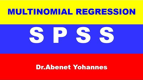 MULTINOMIAL REGRESSION USING SPSS