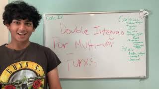 Double Integrals With Multivariable Functions (Cartesian & Polar)