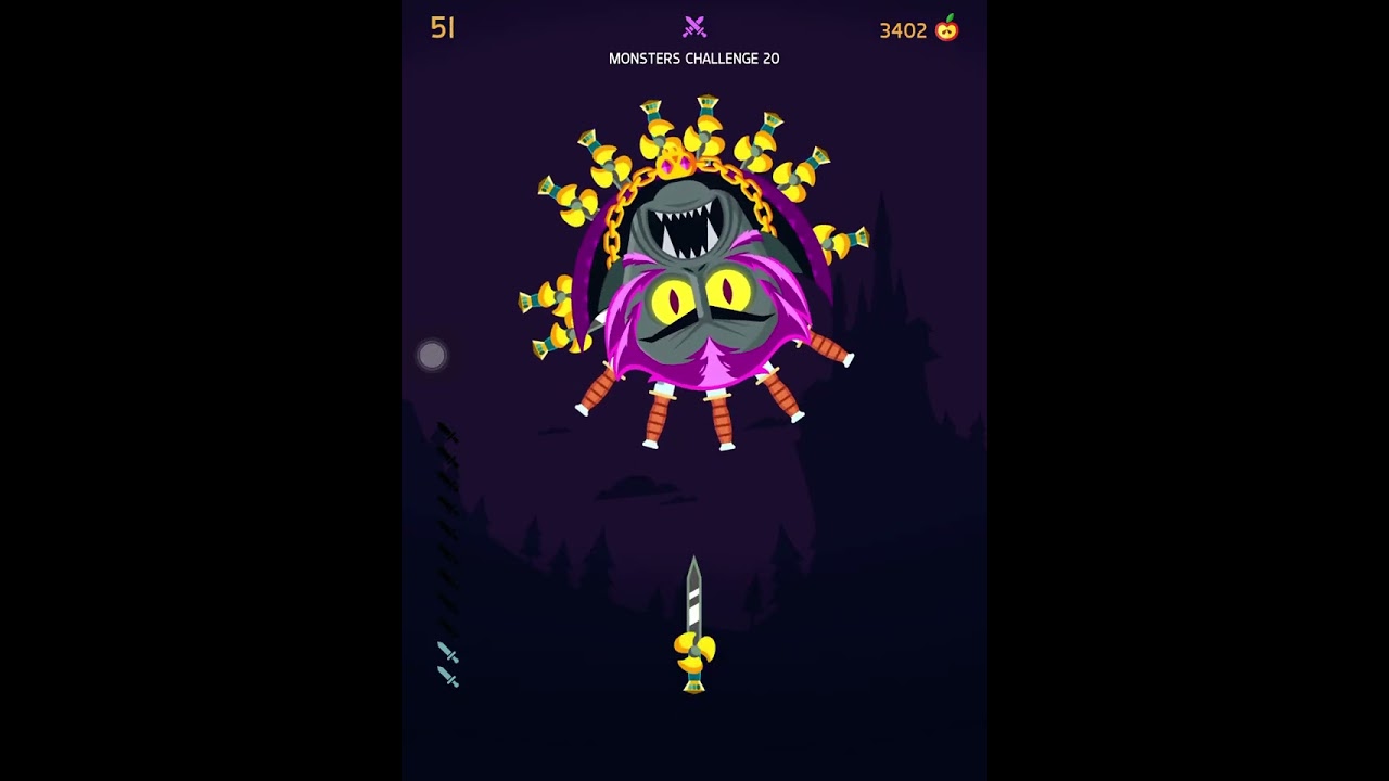 Monsters challenge 20 | knife hit