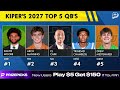 Mel Kiper’s Top QB Prospects Rankings For 2027 NFL Draft Ft. Dante Moore & Arch Manning