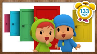 🚪 POCOYÓ en ESPAÑOL - Las Puertas De Colores [ 133 min ] | CARICATURAS y DIBUJOS ANIMADOS para niños