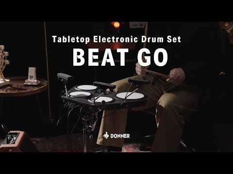 Tabletop Electronic Drum Set | Donner BEAT GO