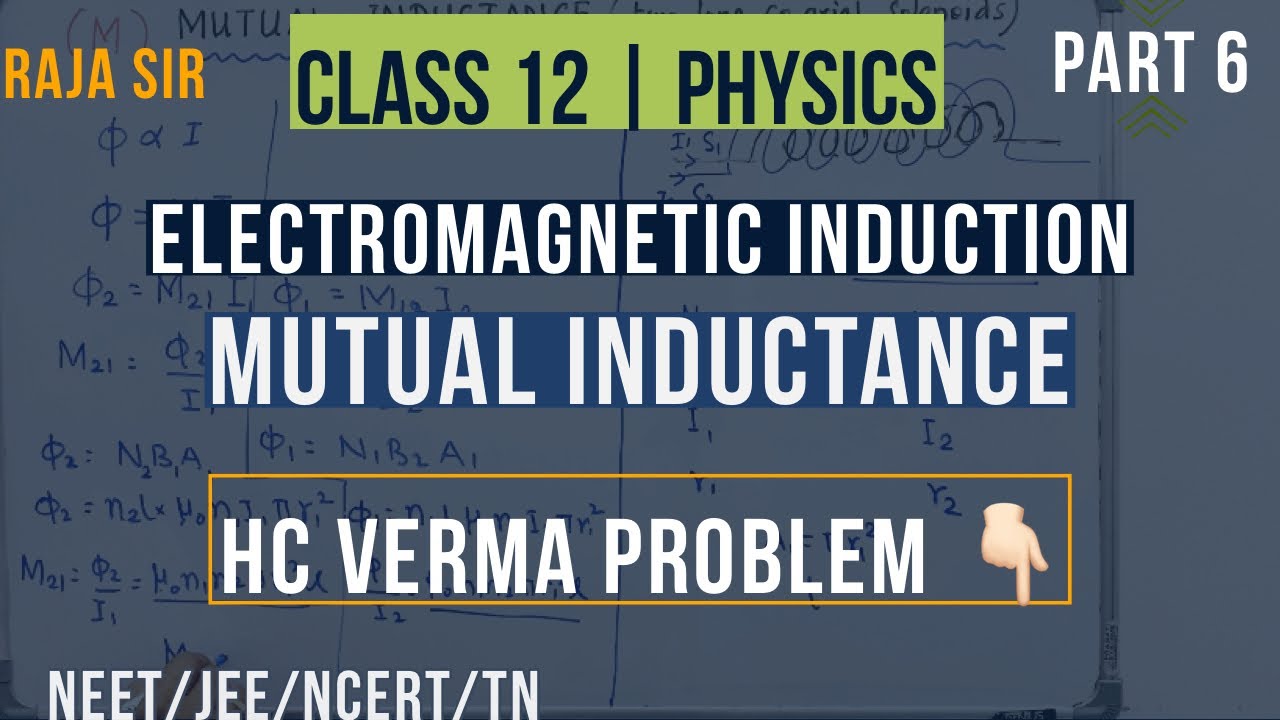 Mutual Inductance HC Verma Problem induction Ncert