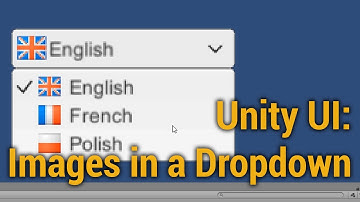 Unity UI Tutorial - Dropdown with Images!