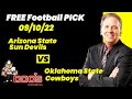 Free Football Pick Arizona State Sun Devils vs Oklahoma State Cowboys , 9/10/2022 College Football